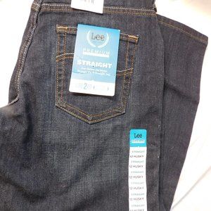 Lee Premium Select Straight Fit Husky Jeans Size 12